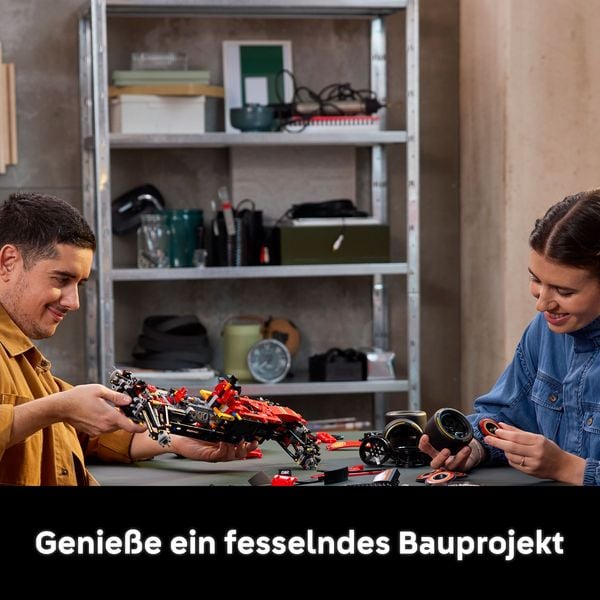 Produktbild: LEGO Technic Ferrari SF-24 F1 Rennauto - Modellauto für Erwachsene 42207