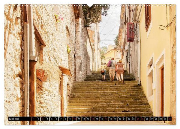 Produktbild: Pula Street (Wandkalender 2026 DIN A2 quer), CALVENDO Monatskalender