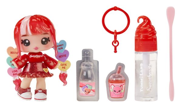 Produktbild: Yummiland x Sweethearts&reg; Lip Gloss Doll - Ruby Hearts