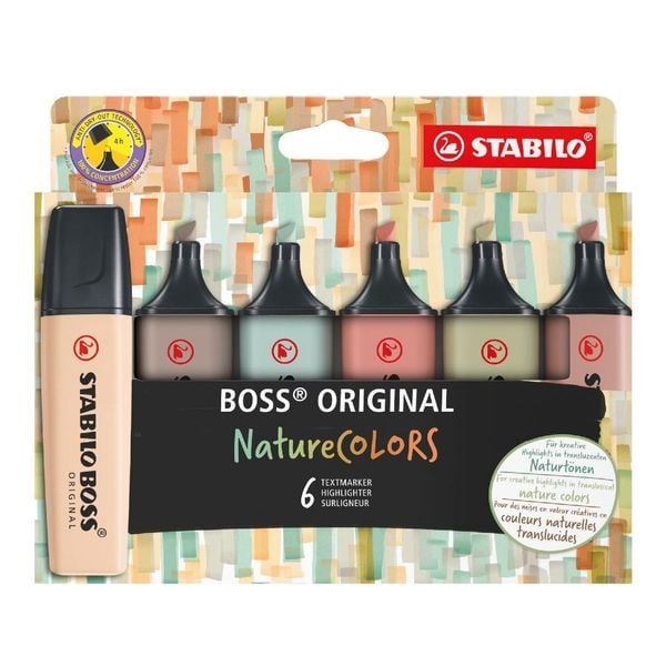 Stabilo Boss Original Naturecolors 6er Etui
