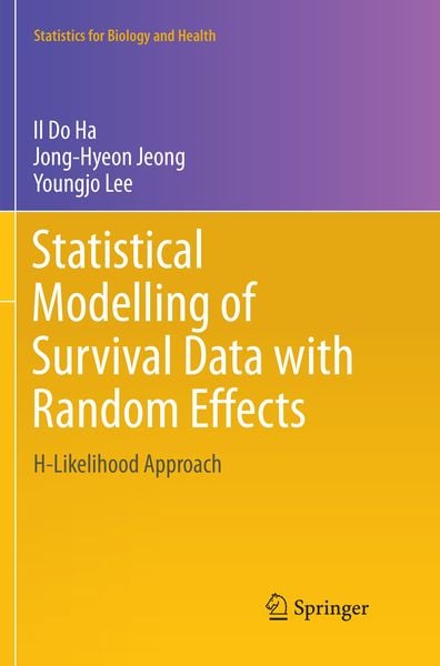 Produktbild: Statistical Modelling of Survival Data with Random Effects