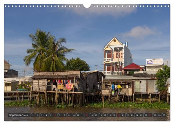 Produktbild: Vietnam - Zwischen Mekong und Halong Bucht (Wandkalender 2026 DIN A3 quer), CALVENDO Monatskalender