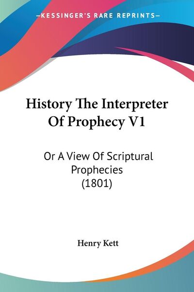 Produktbild: History The Interpreter Of Prophecy V1
