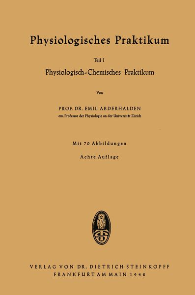 Produktbild: Physiologisches Praktikum