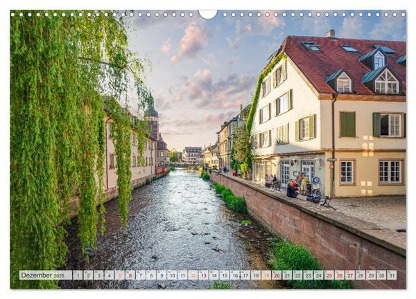 Produktbild: Ettlingen Impressionen (Wandkalender 2026 DIN A3 quer), CALVENDO Monatskalender