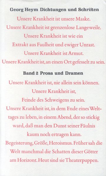 Produktbild: Prosa und Dramen