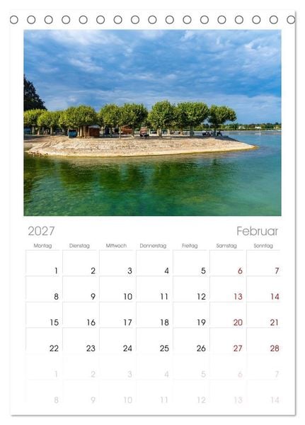 Produktbild: Tischplaner 2027 - Konstanz - Traumort am Bodensee (A5 Tischkalender zum Aufstellen) CALVENDO