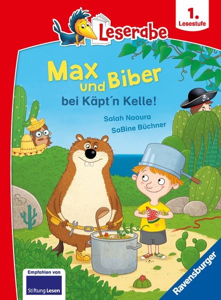 Produktbild: Leserabe 1. Lesestufe - Max und Biber bei K&auml;pt'n Kelle!
