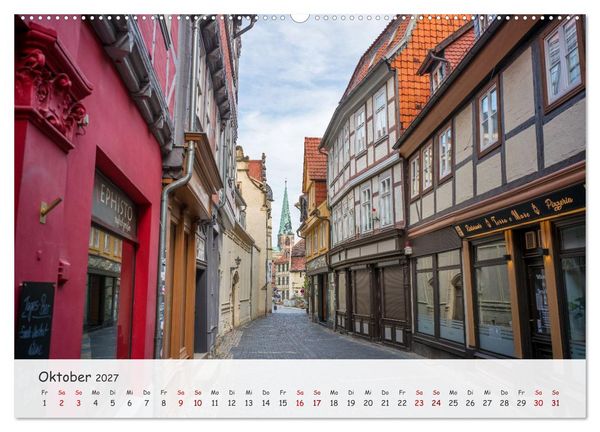 Produktbild: Quedlinburg - Die historische Altstadt (Wandkalender 2027 DIN A2 quer), CALVENDO Monatskalender
