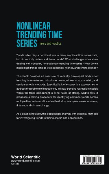 Produktbild: NONLINEAR TRENDING TIME SERIES