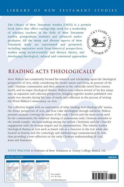 Produktbild: Reading Acts Theologically