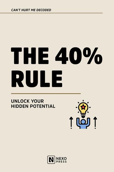 Produktbild: The 40% Rule