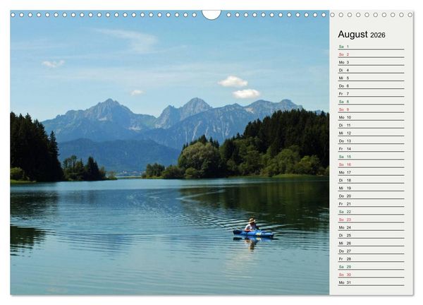 Produktbild: Schwangauer Momente (Wandkalender 2026 DIN A3 quer), CALVENDO Monatskalender