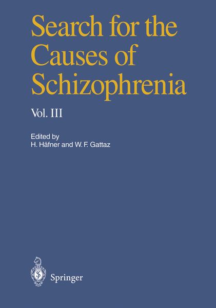 Produktbild: Search for the Causes of Schizophrenia