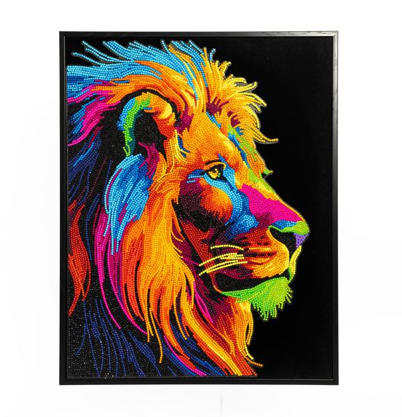 Produktbild: DIAMOND DOTZ - Diamond Painting Neon L&ouml;we