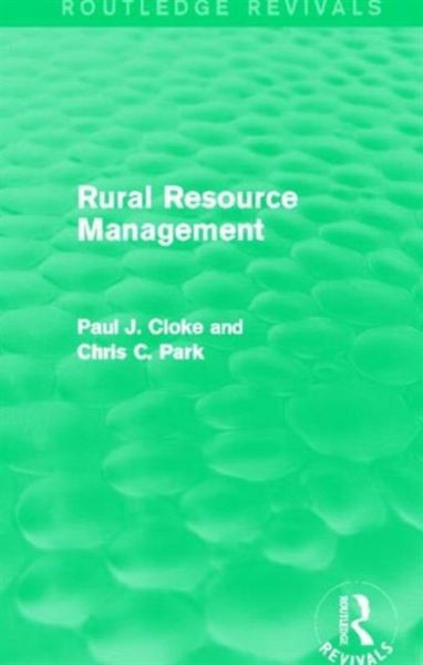 Produktbild: Rural Resource Management (Routledge Revivals)