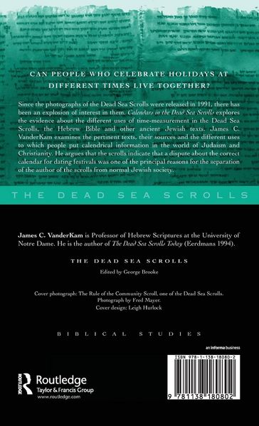 Produktbild: Calendars in the Dead Sea Scrolls