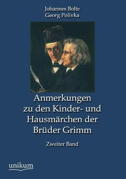 Produktbild: Bolte, J: Anmerkungen zu den Kinder- und Hausm&auml;rchen der Br&uuml;