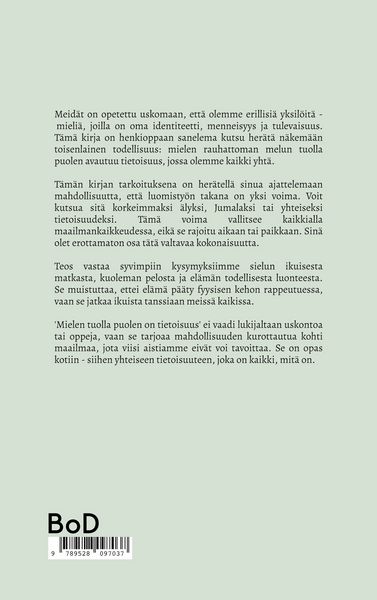 Produktbild: Mielen tuolla puolen on tietoisuus