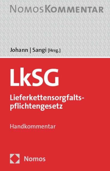 LkSG – Lieferkettensorgfaltspflichtengesetz