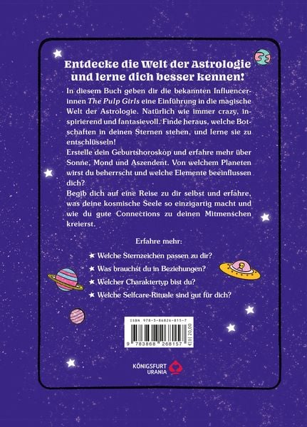 Produktbild: The Pulp Girls - Astrologie - Die Magie deiner kosmischen Seele
