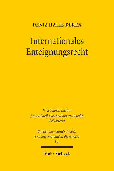 Produktbild: Internationales Enteignungsrecht