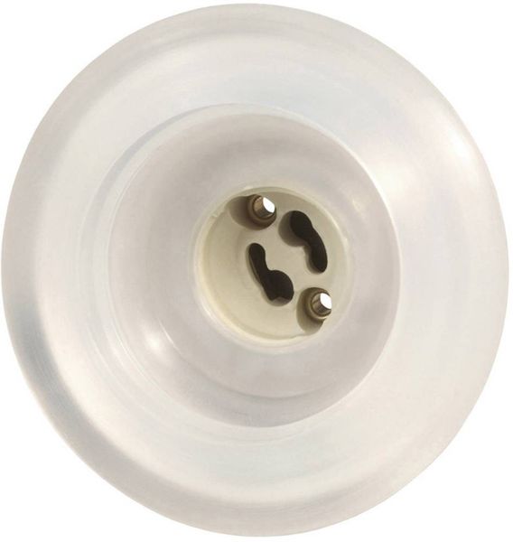 Produktbild: InterB&auml;r MAXI GU10 Serie 1000 1000-508.01 Silikon-Geh&auml;use 35W Wei&szlig;