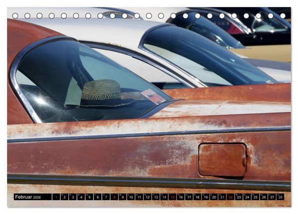 Produktbild: The art of mobility - american cars from the 50s & 60s (Part 2) (Tischkalender 2026 DIN A5 quer), CALVENDO Monatskalender