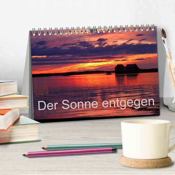Produktbild: Der Sonne entgegen (Tischkalender 2026 DIN A5 quer), CALVENDO Monatskalender