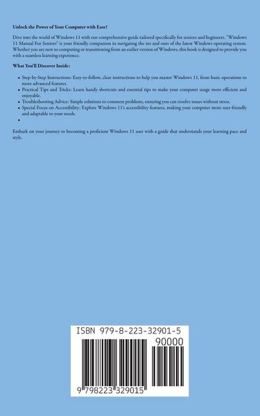 Produktbild: Windows 11 Manual For Seniors