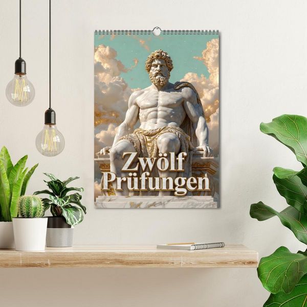 Produktbild: Zw&ouml;lf Pr&uuml;fungen (Wandkalender 2027 DIN A3 hoch), CALVENDO Monatskalender
