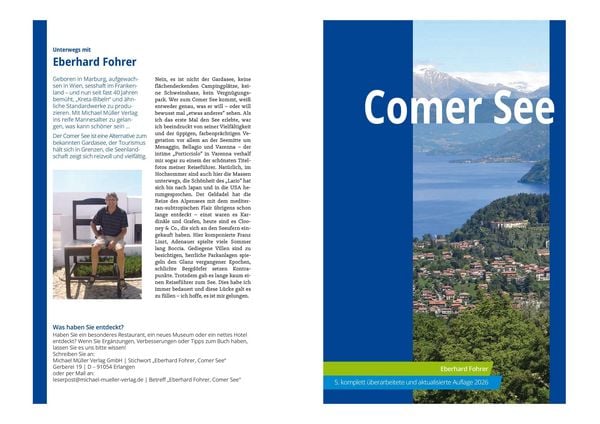 Produktbild: MICHAEL M&Uuml;LLER Reisef&uuml;hrer Comer See