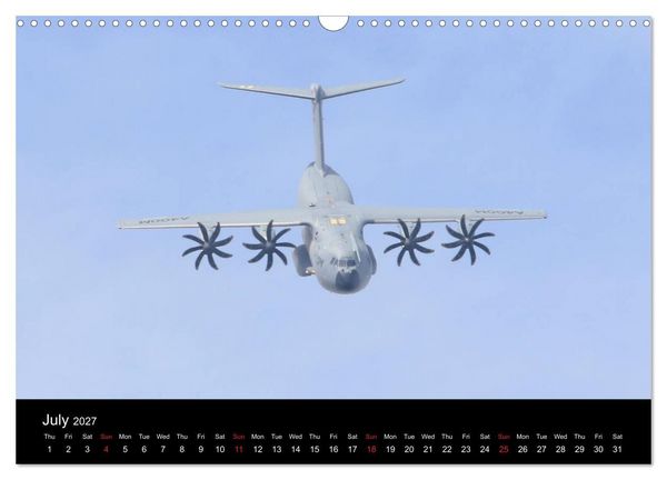 Produktbild: Airbus A400M Atlas (Wall Calendar 2027 DIN A3 landscape), CALVENDO 12 Month Wall Calendar
