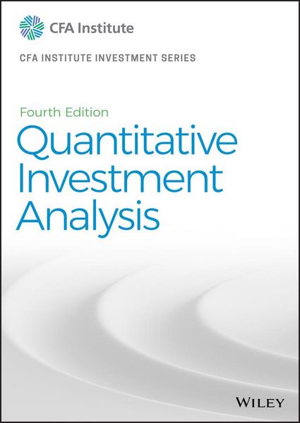 Produktbild: Quantitative Investment Analysis