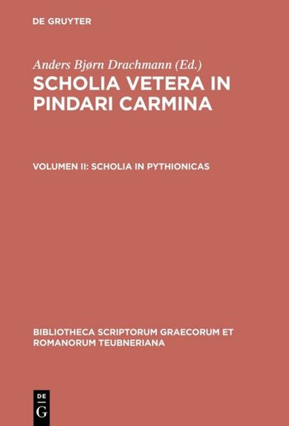 Produktbild: Scholia vetera in Pindari carmina / Scholia in Pythionicas