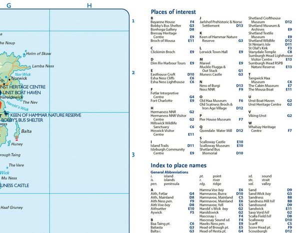 Produktbild: Shetland Pocket Map