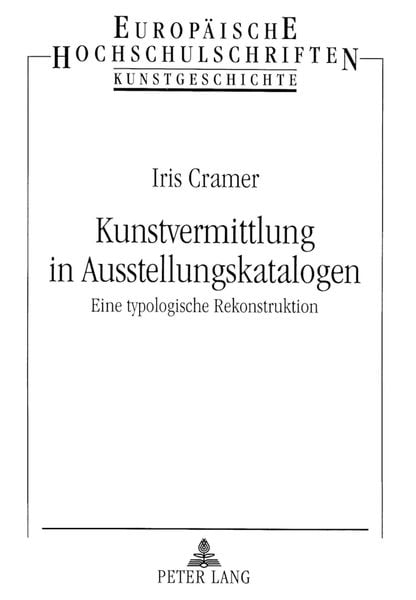 Produktbild: Kunstvermittlung in Ausstellungskatalogen