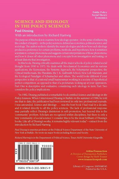 Produktbild: Science and Ideology in the Policy Sciences