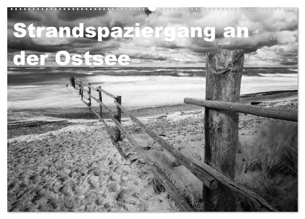 Strandspaziergang an der Ostsee (Wandkalender 2024 DIN A2 quer), CALVENDO Monatskalender