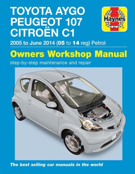 Produktbild: Toyota Aygo, Peugeot 107 & Citroen C1 Petrol ('05-June'14) 05 To 14
