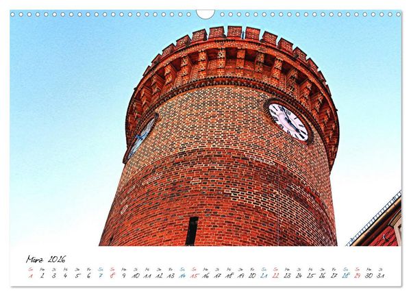 Produktbild: Cottbusser Ansichten (Wandkalender 2026 DIN A3 quer), CALVENDO Monatskalender