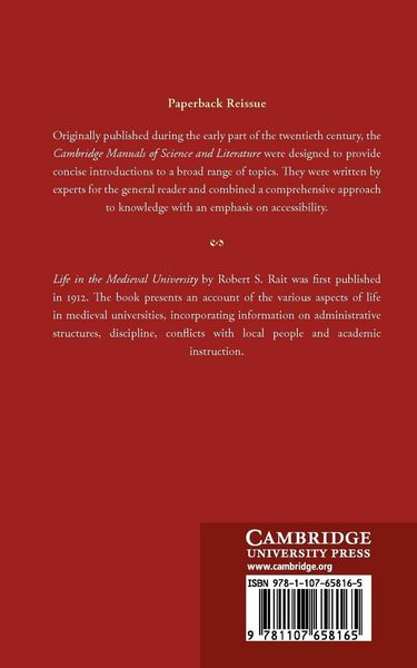 Produktbild: Life in the Medieval University