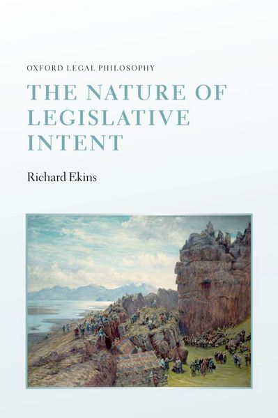 Produktbild: The Nature of Legislative Intent