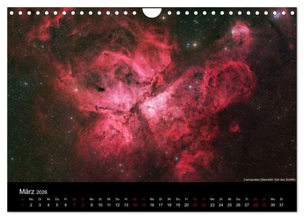 Produktbild: Deep Sky Fotografie (Wandkalender 2026 DIN A4 quer), CALVENDO Monatskalender