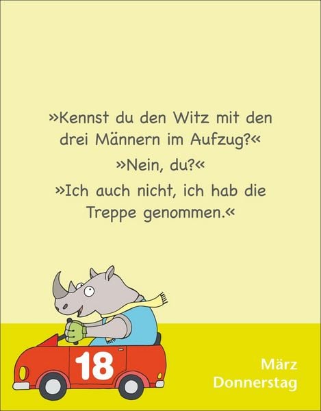Produktbild: Witze f&uuml;r Kids Tagesabrei&szlig;kalender 2027