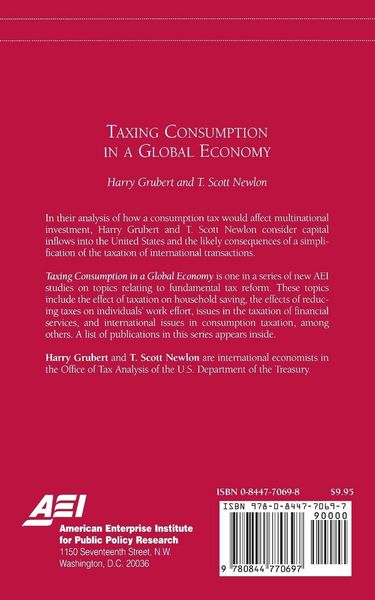 Produktbild: Taxing Consumption in a Global Economy