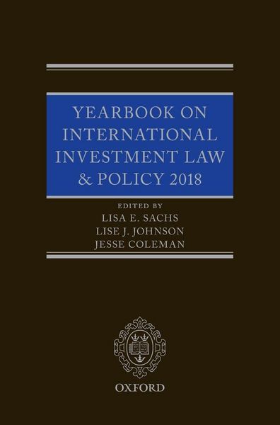 Produktbild: Yearbook on International Investment Law & Policy 2018