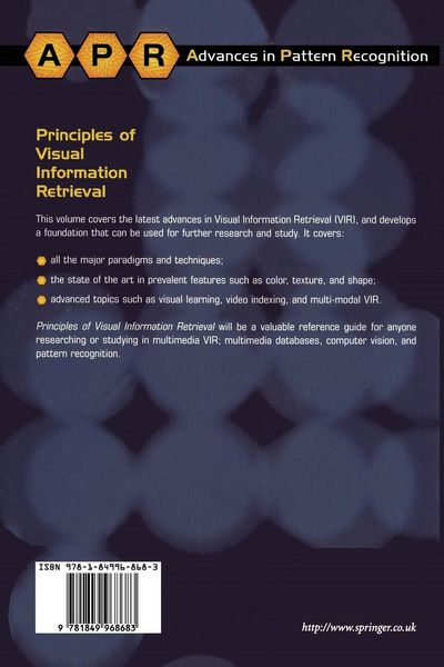 Produktbild: Principles of Visual Information Retrieval