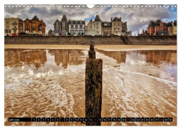 Produktbild: SAINT-MALO, C&ocirc;te d'Emeraude (Calendrier mural 2026 DIN A3 vertical), CALVENDO calendrier mensuel