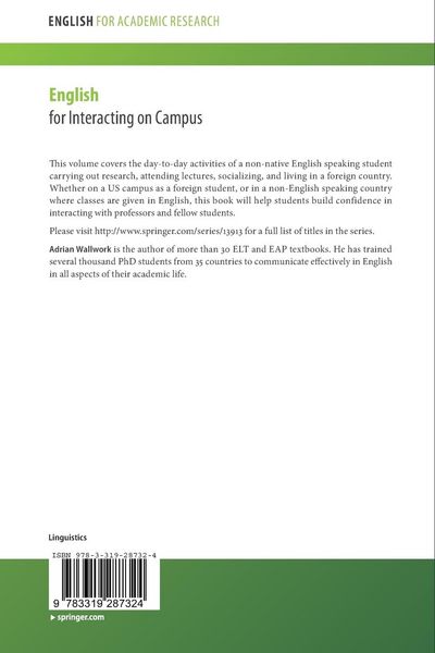 Produktbild: English for Interacting on Campus